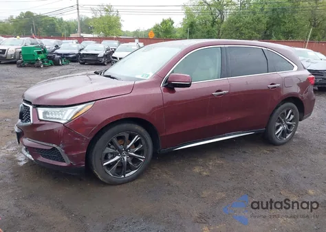 2018 Acura Mdx from USA, damaged, VIN 5J8YD4H32JL010527